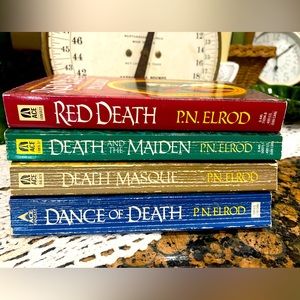 P.N. Elrod Death Masque Vampire Book Series #1-4 Ace Fantasy